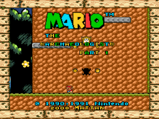 The Mario Legend 1 - World of Mystery Demo Screenthot 2